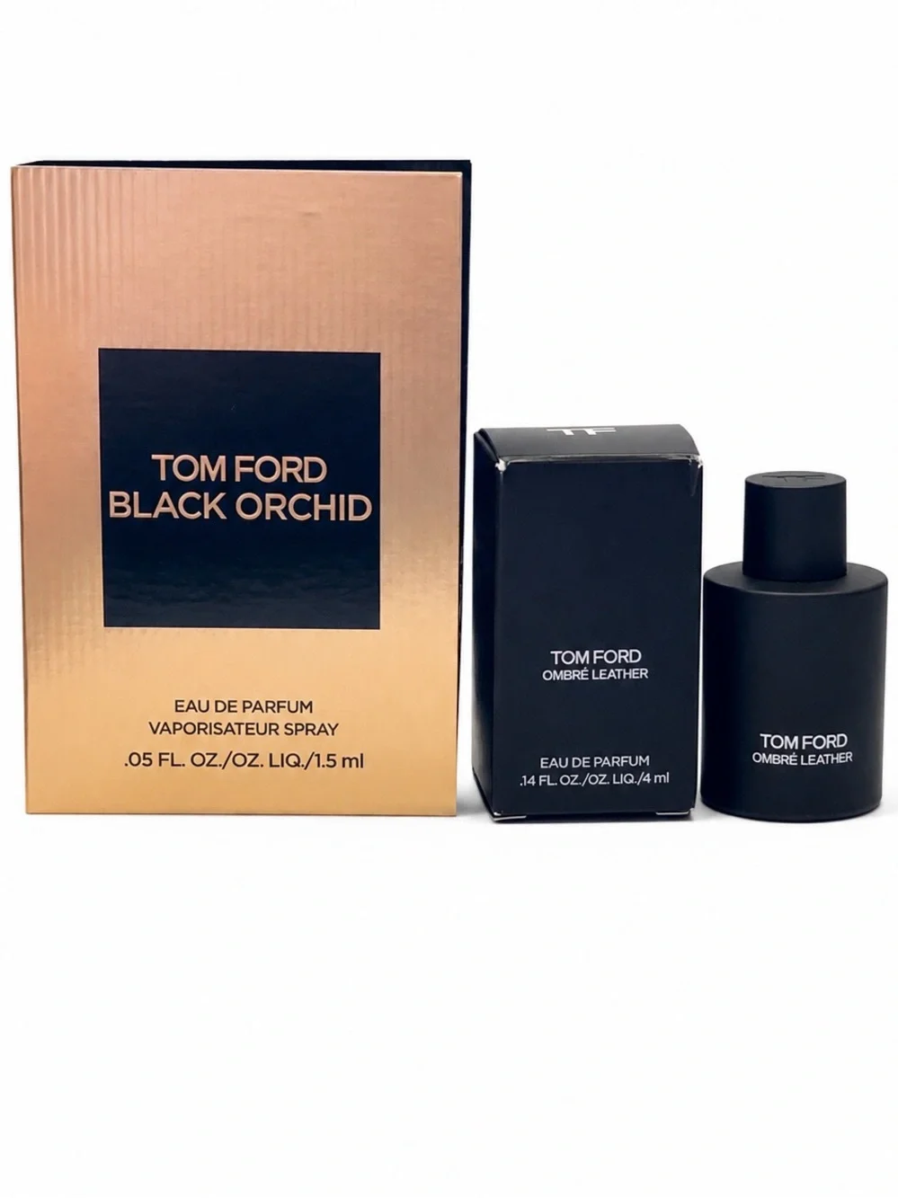 🌟 Tom Ford Ombré Leather 4 mL Mini & Black Orchid EDP-NIB